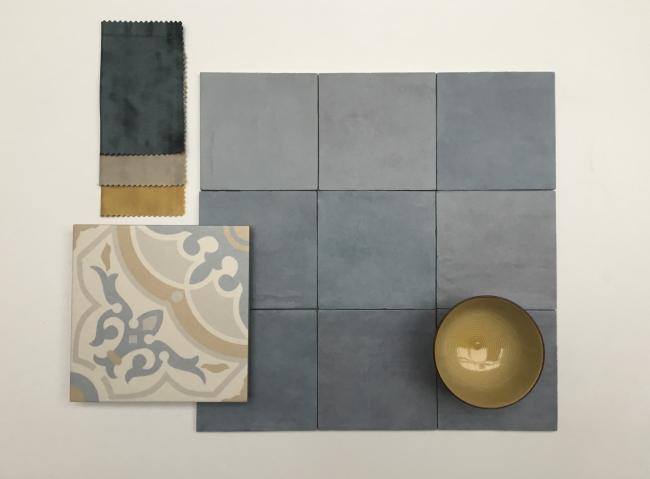 MOODBOARD GAETINE BLEU